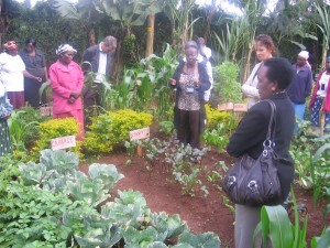Grace with guardians and visitors